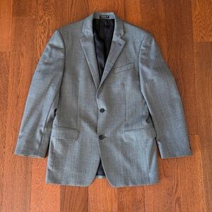 John Varvatos Star USA Grey Double Button Suit Jacket size 38reg